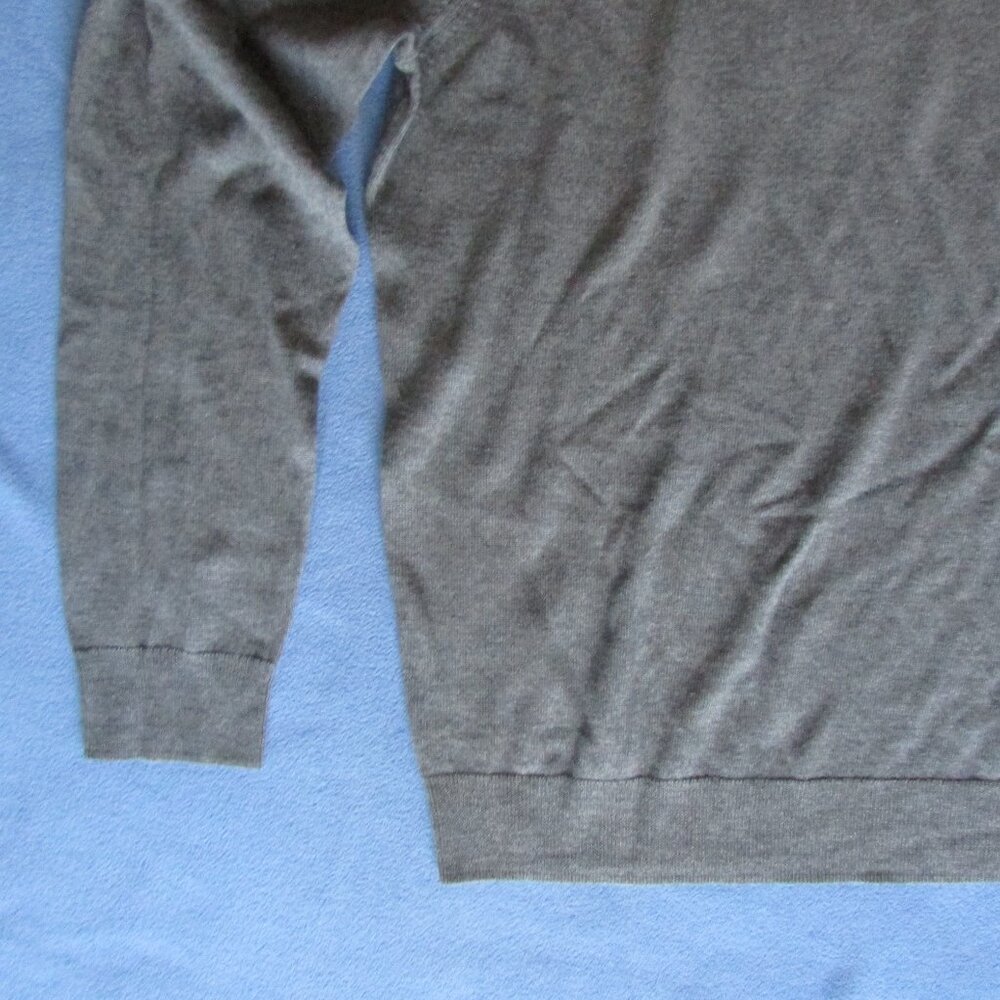 Black Brown 1826 Gray Crewneck Sweater - Picture 7 of 14